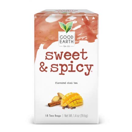 Good Earth Sweet & Spicy Chai Tea 18 bg (Pack of 3)