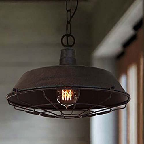 Lampe murale rétro de fer forgé E27 style industriel pour café et salon - 2