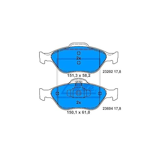 Ate 607142 Pastiglie Freno - 6