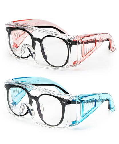 UNCO- Safety Goggles Over Glasses, Protective Goggles, Safety Goggles Anti