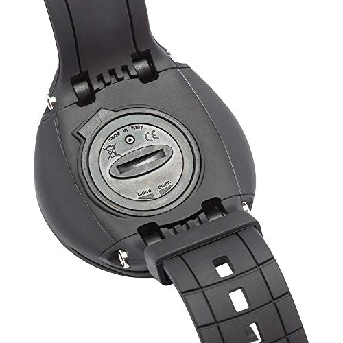 Image of Cressi Donatello Scuba Dive Computer, Single-Button Interface, Black /Silver