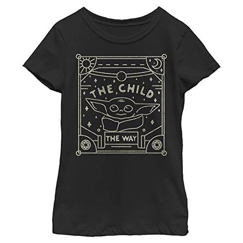 T-shirt graphique Star Wars de coupe fille en noir taille Small