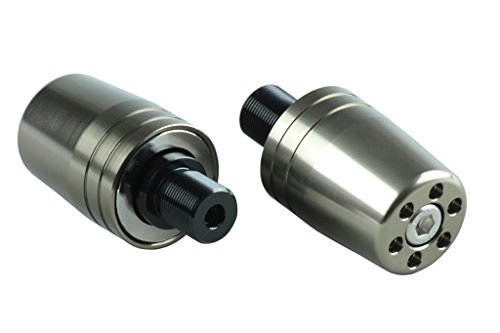 ポッシュ(POSH) ハンドルバーエンド カワサキ車用 M17カワサキ用 ウルトラヘビーバーエンド チタン 2個入 031989-11