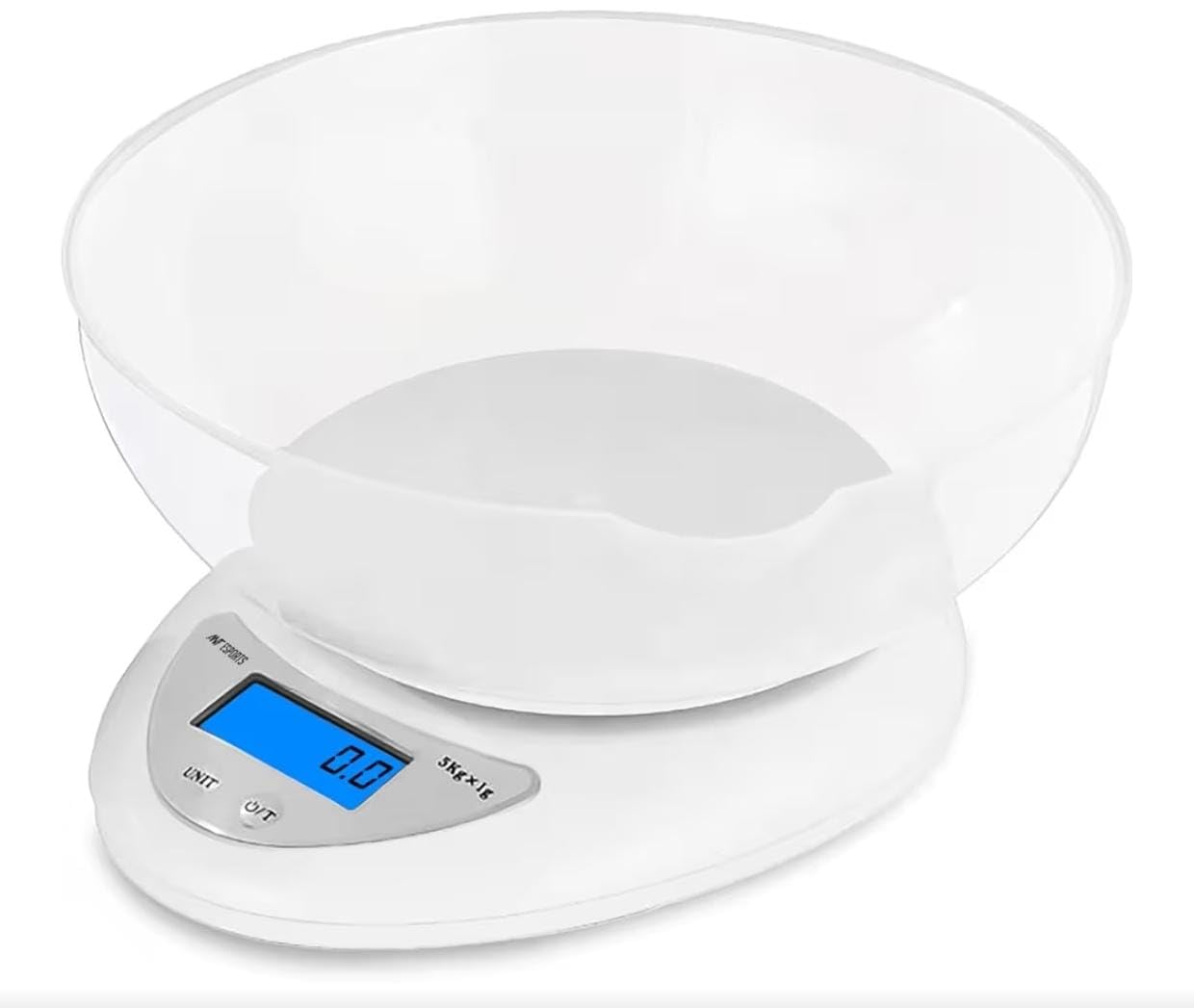 Voracia Digital Kitchen Weighing Scale, Weight Machine for Shop, Food Scale, Multipurpose Portable Electronic Digital Scale SF-400 with 10KG Capacity (weight scale with bowl)-picture-41