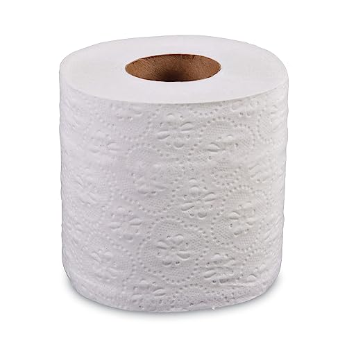 Boardwalk B6145 2-Ply Standard Septic Safe Toilet Tissue - White for Home Use in 3 in. x 4 in. (96/Carton)  
Boardwalk B 