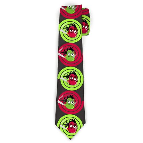 Cravate dragons rouges pour rehausser un costume gris au bureau