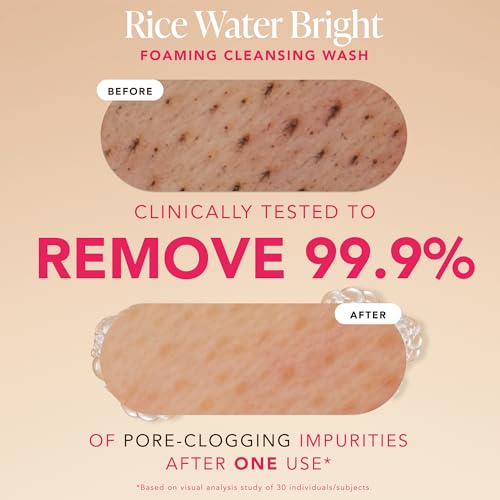 The-Face-Shop-Rice-Water-Bright-Foaming-Facial-Cleanser-with-Ceramide-Gentle-Face-Wash-for-Hydrating-Moisturizing-Vegan-Face-Cleanser-Makeup-Remover