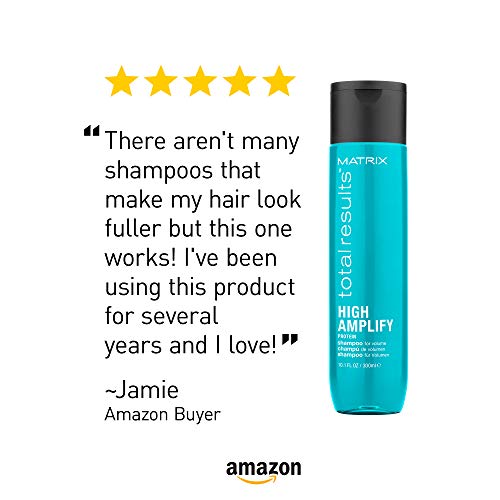Matrix Total Results High Amplify Volumizing Shampoo | Instant Lift & Lasting Volume | Silicone-Free | For Fine Hair | 33.8 Fl. Oz #TOP6