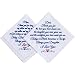 Amy Holt Bridal, Mother and Father of The Bride Gifts, Wedding Handkerchief Gift Set, Parents of The Bride Gifts from Daughter, Embroidered w/Gift Box and Card