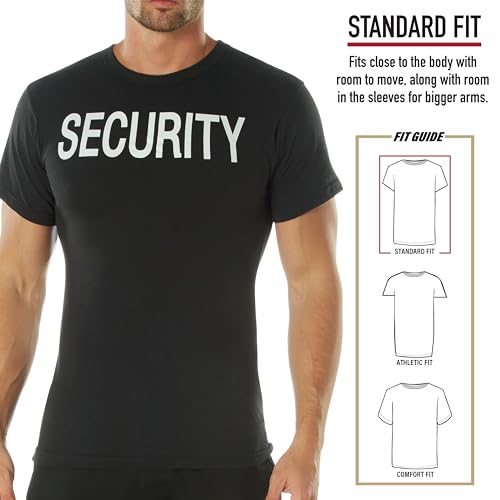 T-Shirt Rothco Double Face pour agent de sécurité