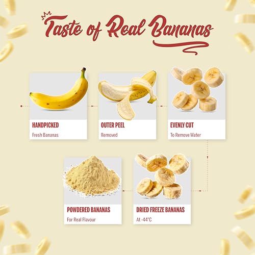 Image of DC DOCTORS CHOICE High Protein Oats Banana Caramel Flavour 750g | 24g Protein | Made with Real Bananas | No Refined Sugar | Healthy Instant Oatmeal Breakfast | High Fiber Oats Box