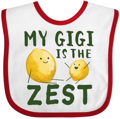inktastic My Gigi Is the Zest Baby Bib