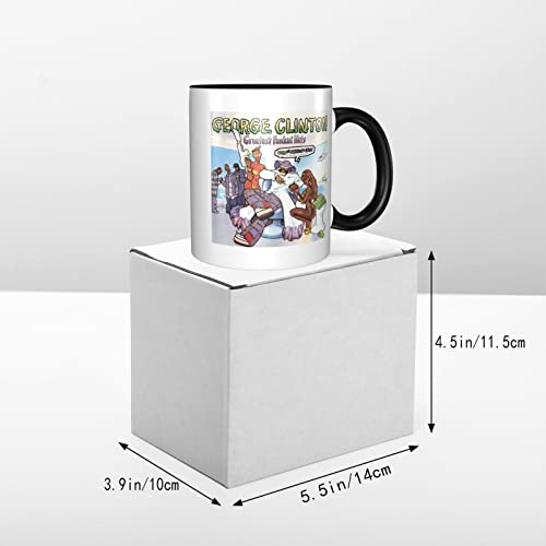 Ekocev George Clinton Greatest Funkin' Hits Funny Coffee Mug Novelty Travel Mug Holiday Gift For Mens And Womens #TOP5