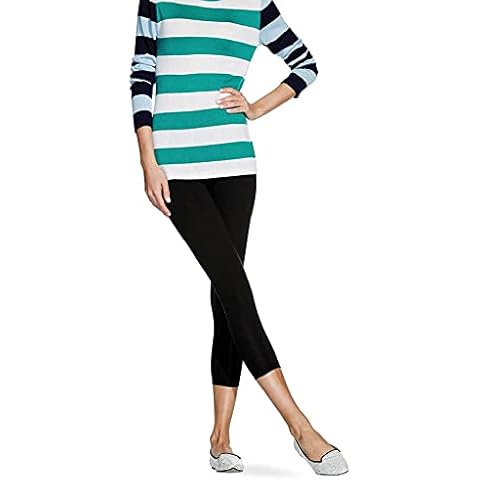 No Nonsense Women's Cotton Capri Leggings Cover