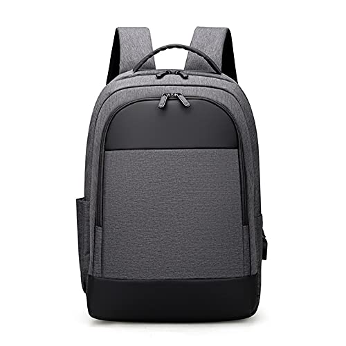 Sac à dos étanche homme gris foncé parfait pour les trajets de bureau à vélo