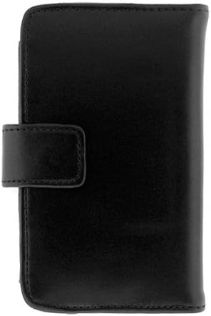 Folio Wallet Leather Case for Apple iPod Touch 3rd Generation - Black