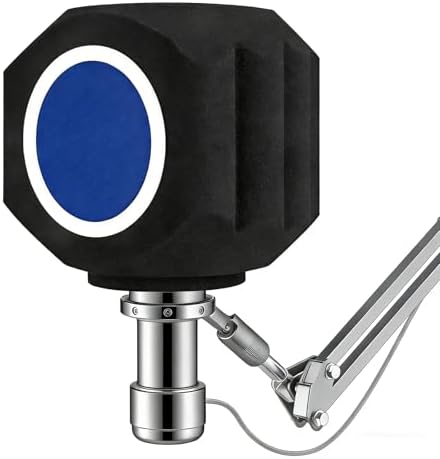 Microphone Isolation Ball Microphone Wind Shield Pop Filter Isola...