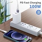 Duttek 90 Degré USB C Adaptateur d'extension 100W, 40Gbps, Angle droit USB C Adaptateur homme à femme pour ordinateur portable, tablette et téléphones paquet de 4