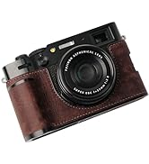 Amazon.com : Iborrys Camera Genuine Leather Half Case ，Compatible