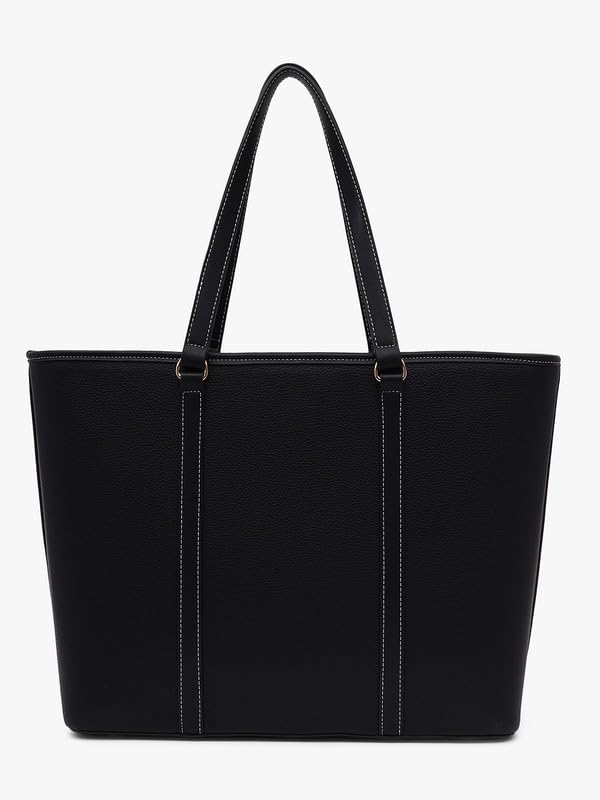 Image of Kazo Bag Chocolate Brown Structured Shoulder Handbag | Premium Faux Leather Purse