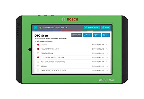Image of BOSCH 3975 ADS 625x Next Generation Diagnostic Scan Tool with Wireless VCI | Features 10 inch High-Resolution Display, Full ADAS Capability, Wireless VCI, Multipurpose Docking Station, and Much More