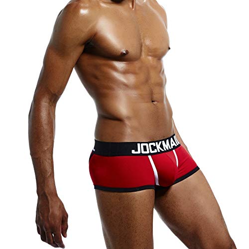 JOCKMAIL Men Backless Underwear Jock Strap Men Underwear Boxer shorts Men Jockstraps Men trunk4
