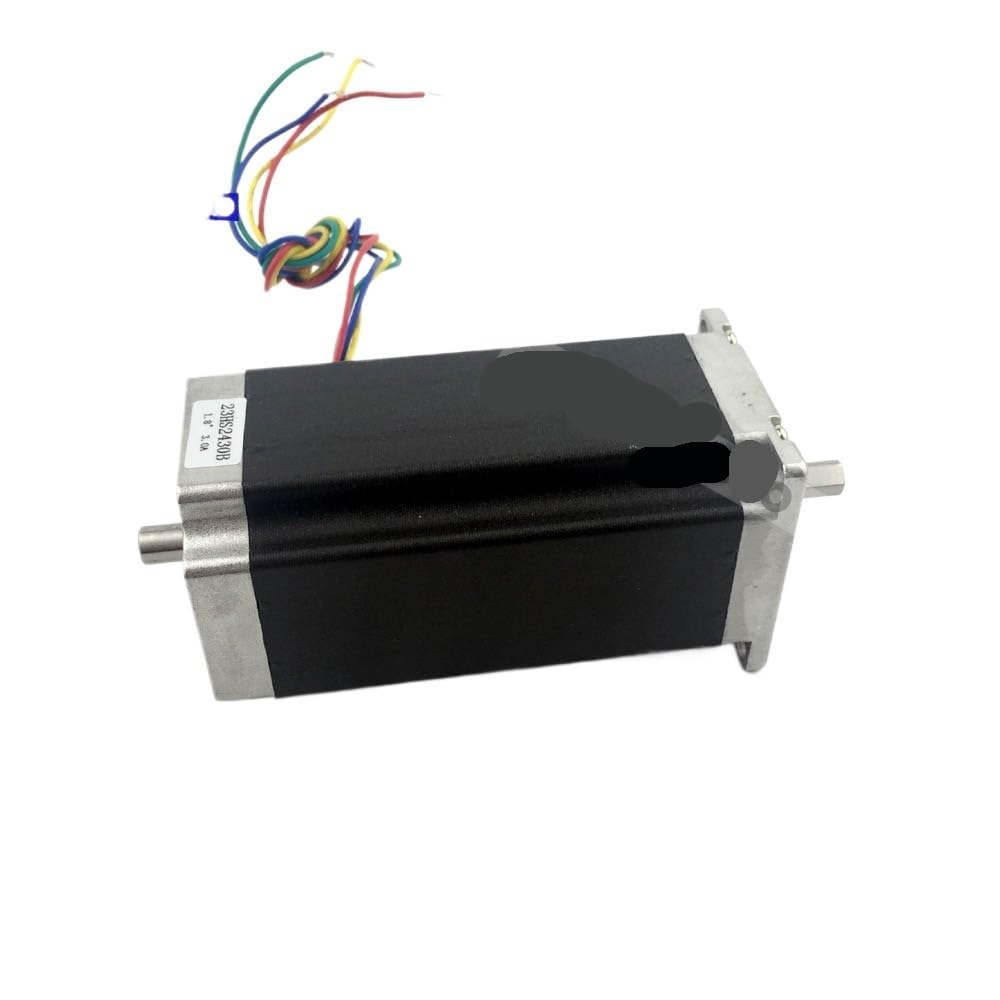 CNC Nema 23 Motor Paso A Paso Doble Eje 57BYGH112 425oz-in 112mm Impresora 3D Robot Espuma Plástico Metal (Dual Eje)