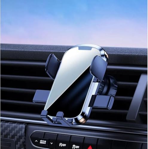 Car Phone Holder, Air Vent Phone Mount Cradle for Car 360° Rotation [Upgraded Ultra Stable Hook Clip] One Hand Operation Universal Automobile Cradle Fit for iPhone, Galaxy All 4.7''-6.8