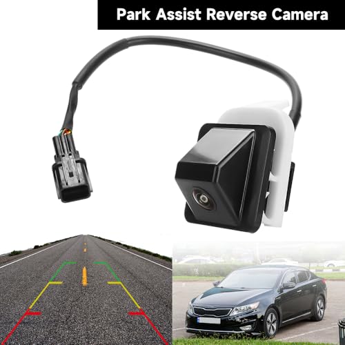 Image of Rear View Back Up Wide Angle Camera Park Assist Reverse Camera - Compatible for Hyundai Elantra Coupe 2014 GS 2.0L L4 - Gas - Replace Part 957503X410