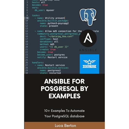 Ansible For PostgreSQL by Examples by Luca Berton episode artwork