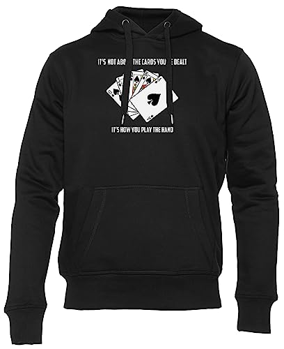 Sweat à capuche hoodie noir manche longue pour homme et femme