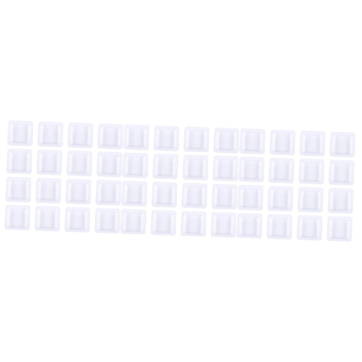 HAWILLOSCH 3sets 7ml Anti-Static Weighing Dish Tray Bowl Plate Dosing Container for Labs Accurate Measuring Bowl 50pcs*3