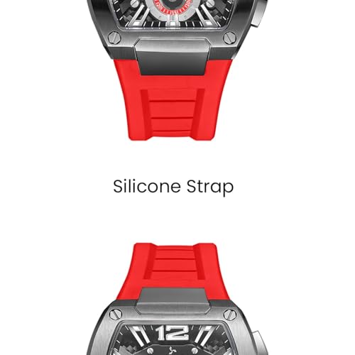 Image of Tornado XENITH Men's VX9J Movement Watch, Multi Function Display and Premium Flexible & Durable Silicone Strap - T23105