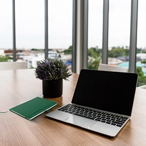 delka A5 Notebook, Notebook A5 Note Book Note Pad Journal Notebook A5 Notepad, Notebook for Office School Home Business Writing & Note Taking (DARK GREEN)