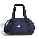  adidas Unisex Tiro Duffle Bag Small, Team Navy Blue 2/White, One Size