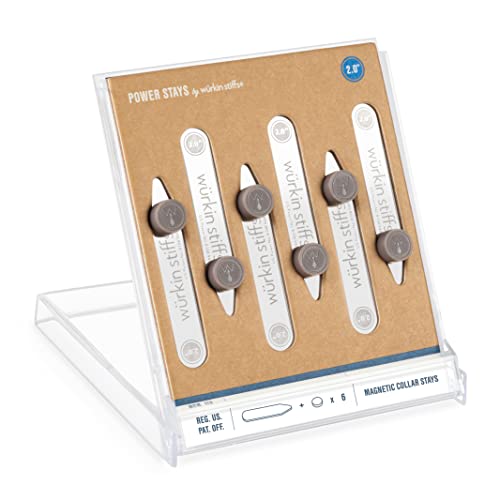 Pair Power Stays Magnetic Collar Stays