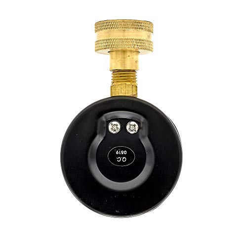 Pic Gauges Hose-Max Hose Test Gauge With Hose End Connection And Maximum Pressure Indicator 2.5 Dial Size 0/300 Psi Range #TOP2