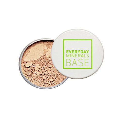 Everyday Minerals | Golden Tan 5W Jojoba Base Mineral Loose Powder Foundation |100% Vegan | Cruelty Free | Natural Mineral Makeup | Warm Undertones | Full Coverage | Dry Skin Type