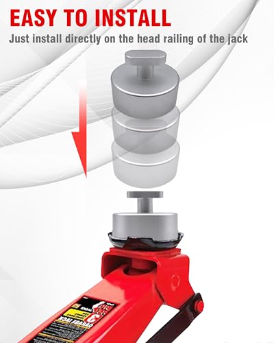 Image of 4PCS Lifting Jack Pad for Chevy Corvette C5 C6 C7 Puck Jack Point Billet Upgraded Aluminum Lift Point Adapter
