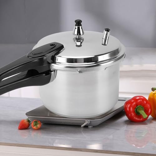 Olla a presión de aluminio 22 cm gran capacidad miniatura 3