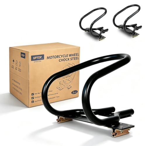 UPTOP E-Track Motorcycle Wheel Chock