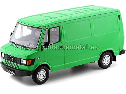 1988 Mercedes-Benz 208 D Furgoneta Verde 1:18 KK-Scale 180303