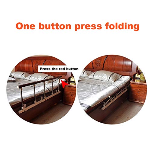Parachoques de cama plegable de aluminio y protector de cabecera 3
