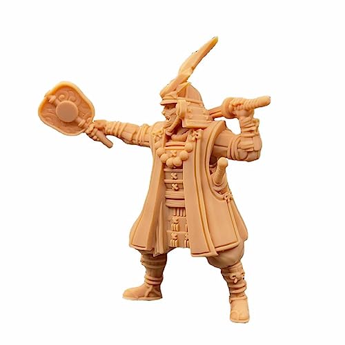 Figura Modelo Samurai Retro 1/72 2 Pzas miniatura 3