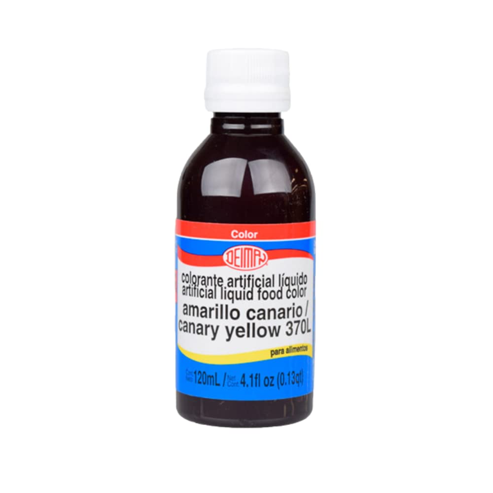 Deiman Artificial Food Color Canary Yellow 370 L (4 fl oz)