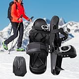 Facile da trasportare: i nostri pattini da sci offrono una guida divertente e versatile su qualsiasi pista con tutti gli scarponi da sci. Il suo design compatto e leggero garantisce una comoda conservazione quotidiana.