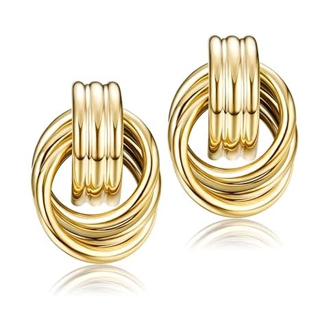 Dochais 14K Or Boucles d'oreilles Femme Cover