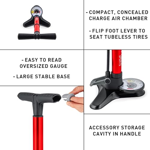 Feedback Sports Pneuma CC Floor Pump