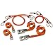 Produktbild Master Lock 3249EURDAT FastLink Pack Spannseile und Spanngurt für den Umzug, Orange, 4 Spannseile + 2 Spanngurte + 2 Spanngurte mit Ratsche