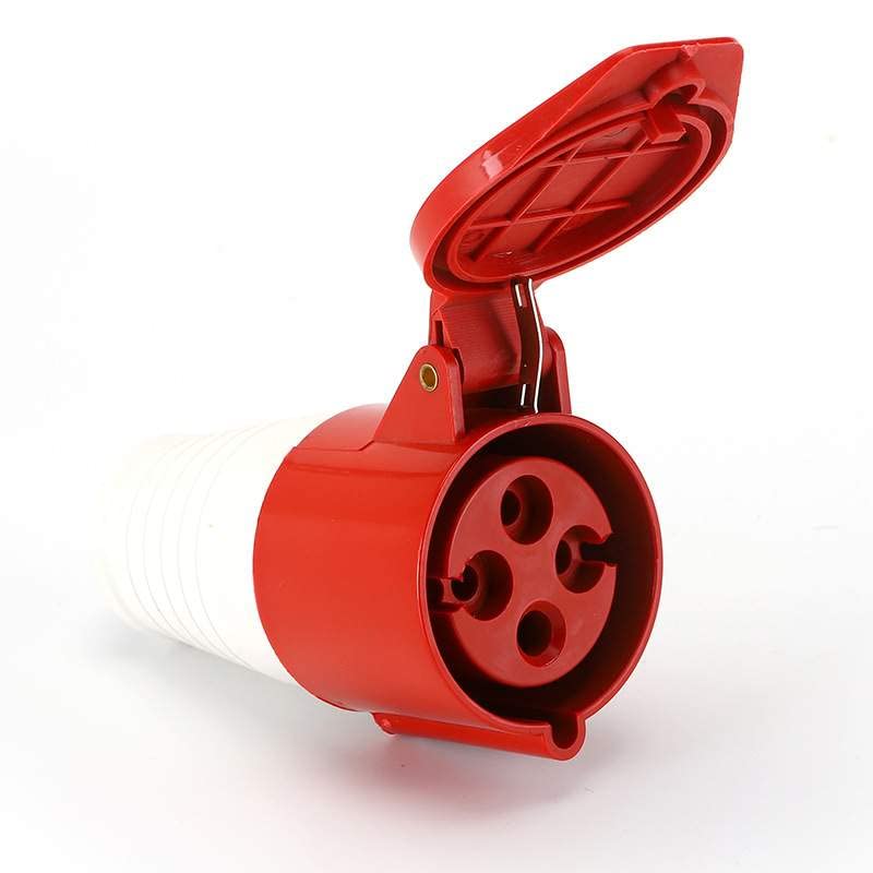IEC60309 Waterproof CEE Industrial Connector Socket 4Pin 16A 380V-415V 3P+E IP44 (Type-5）